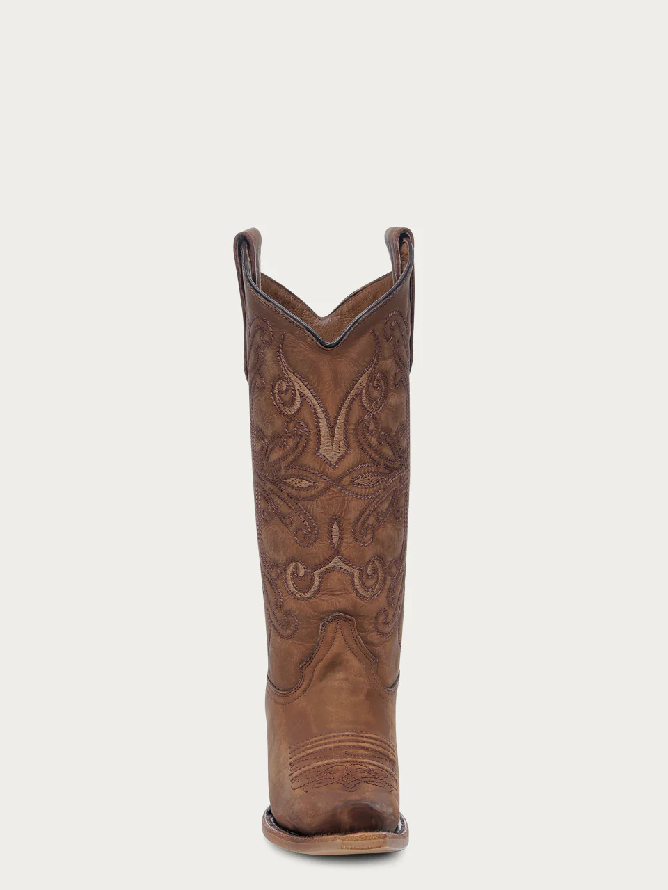 L6274 - WOMEN'S EMBROIDERY SHEDRON SNIP TOE CIRCLE G COWBOY BOOT - Image 4