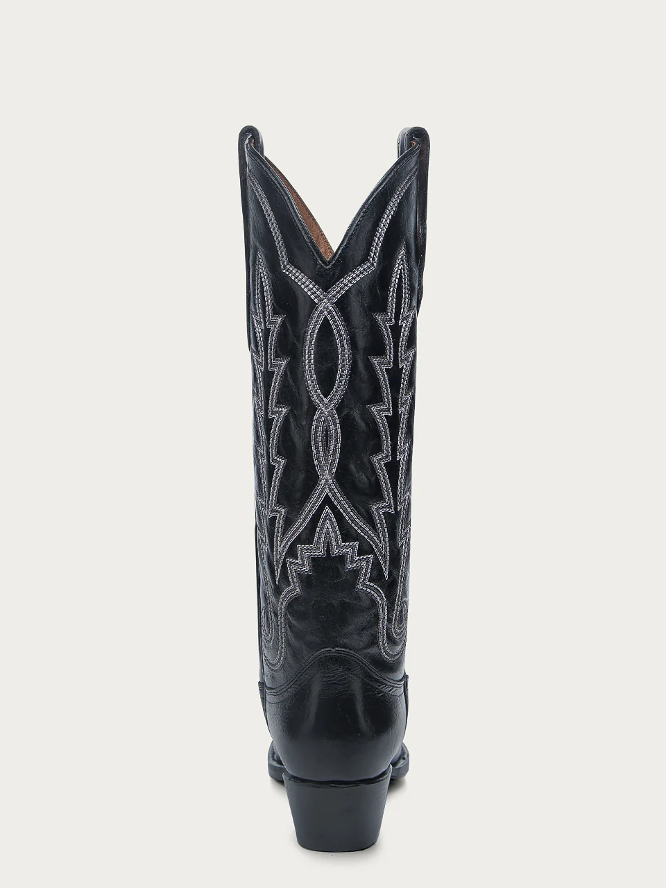 L6282 - WOMEN'S EMBOIDERY BLACK SNIP TOE CIRCLE G COWBOY BOOT - Image 5